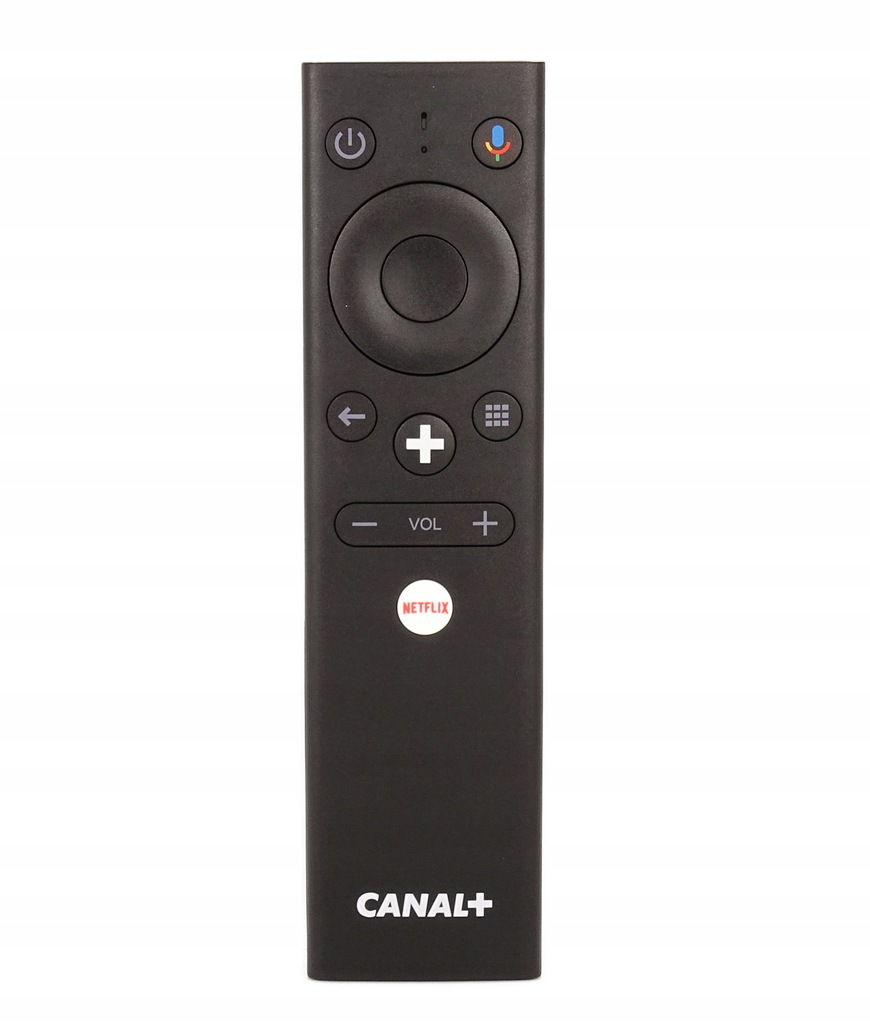 

Pilot Canal+ Box 4K Przycisk Netflix