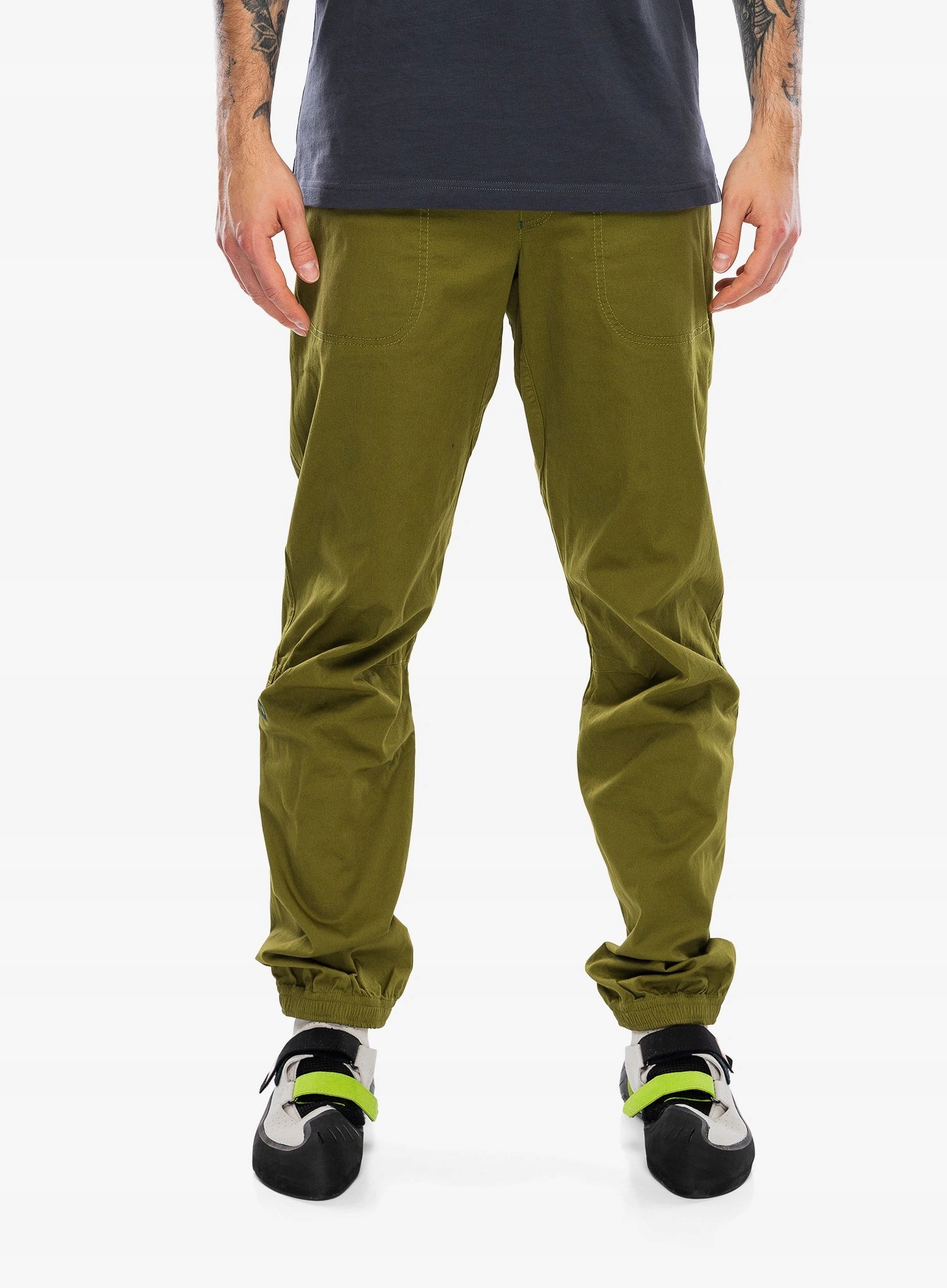 Lezecké kalhoty Ocun Jaws Pants zelené avokádo XL