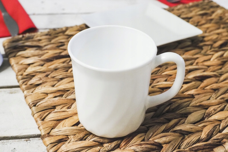 LUMINARC TRIANON WHITE Kubek 250 ml Marka Luminarc