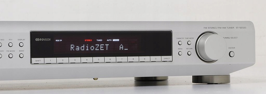 SONY ST-SE520 FIRMOWY TUNER RADIOWY Z RDS ! Model ST-SE520