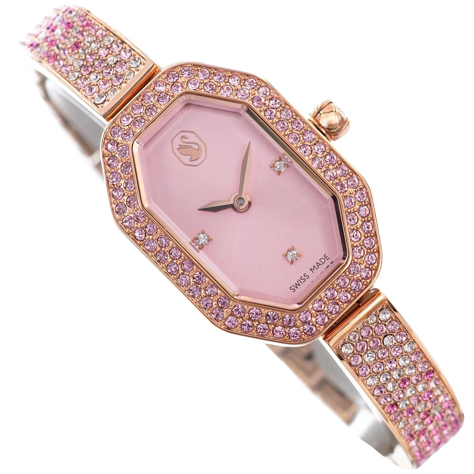 Dámské Hodinky Swarovski 5717588 Na Náramku S Krystaly