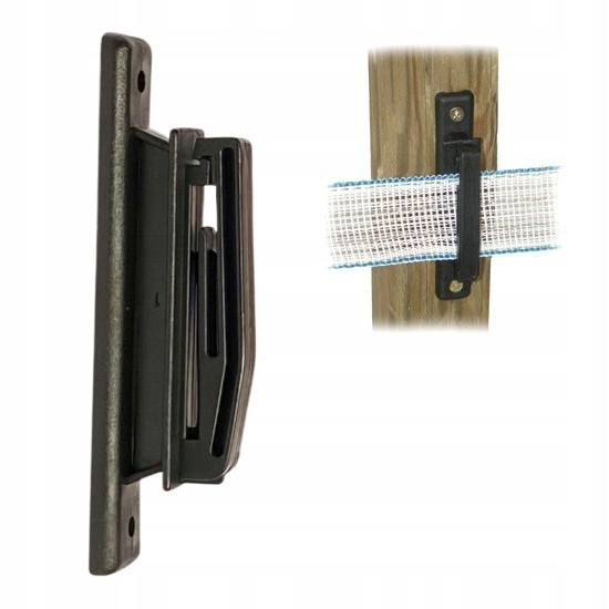 Izolatory przybijane izolator do taśmy drutu pastuch elektryczny 25szt