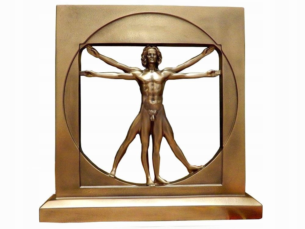 Človek Vitruviánsky Leonardo Da Vinci Grawer V