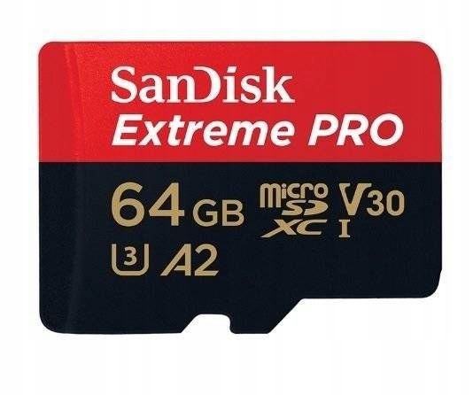 Paměťová karta SanDisk Extreme Pro microSDXC 64 Gb