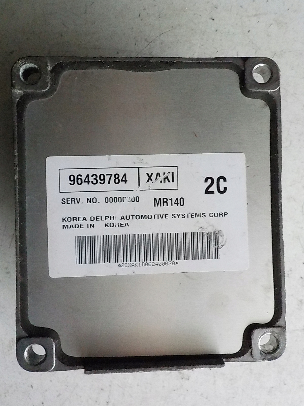 DAEWOO TACUMA computer Centralina 96439784 XAKI