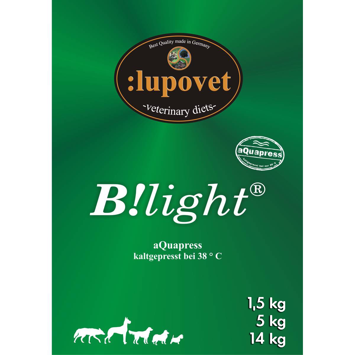 Lupovet B!light 14 kg Bezglutenowa karma pełnoporcjowa