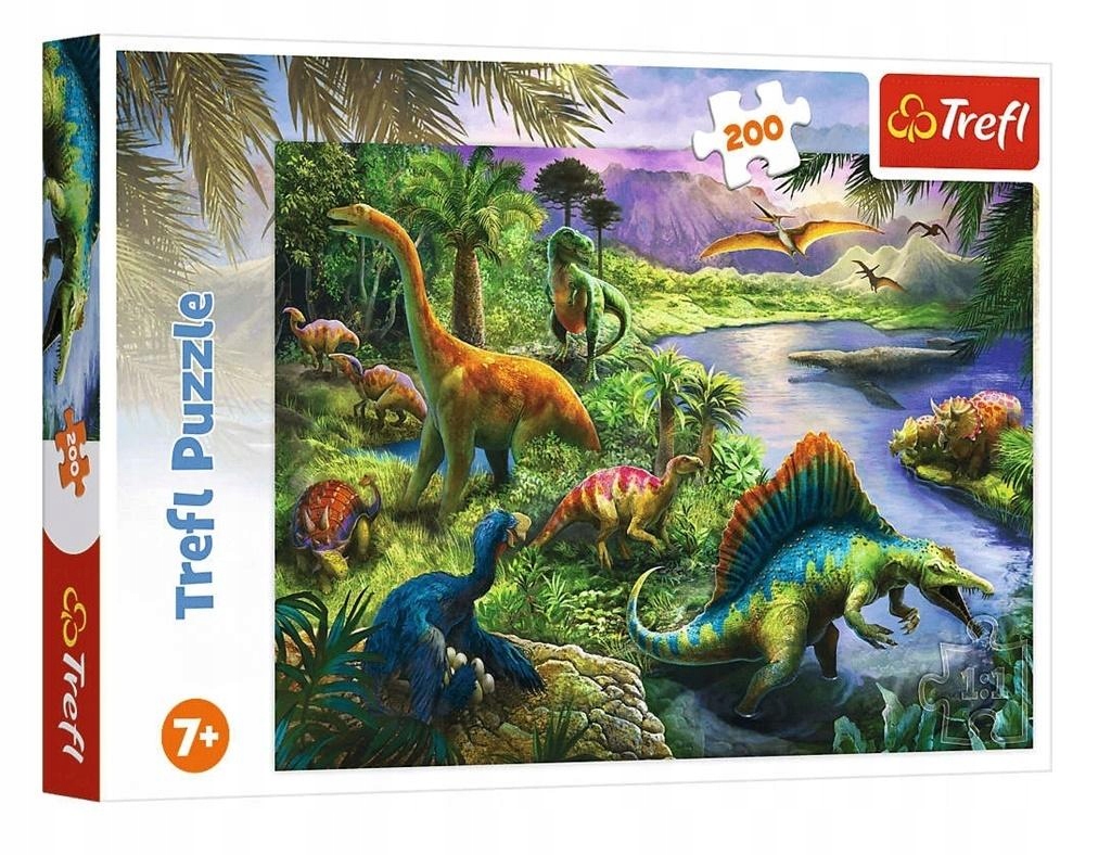 

Puzzle 200 el Drapieżne dinozaury 13281
