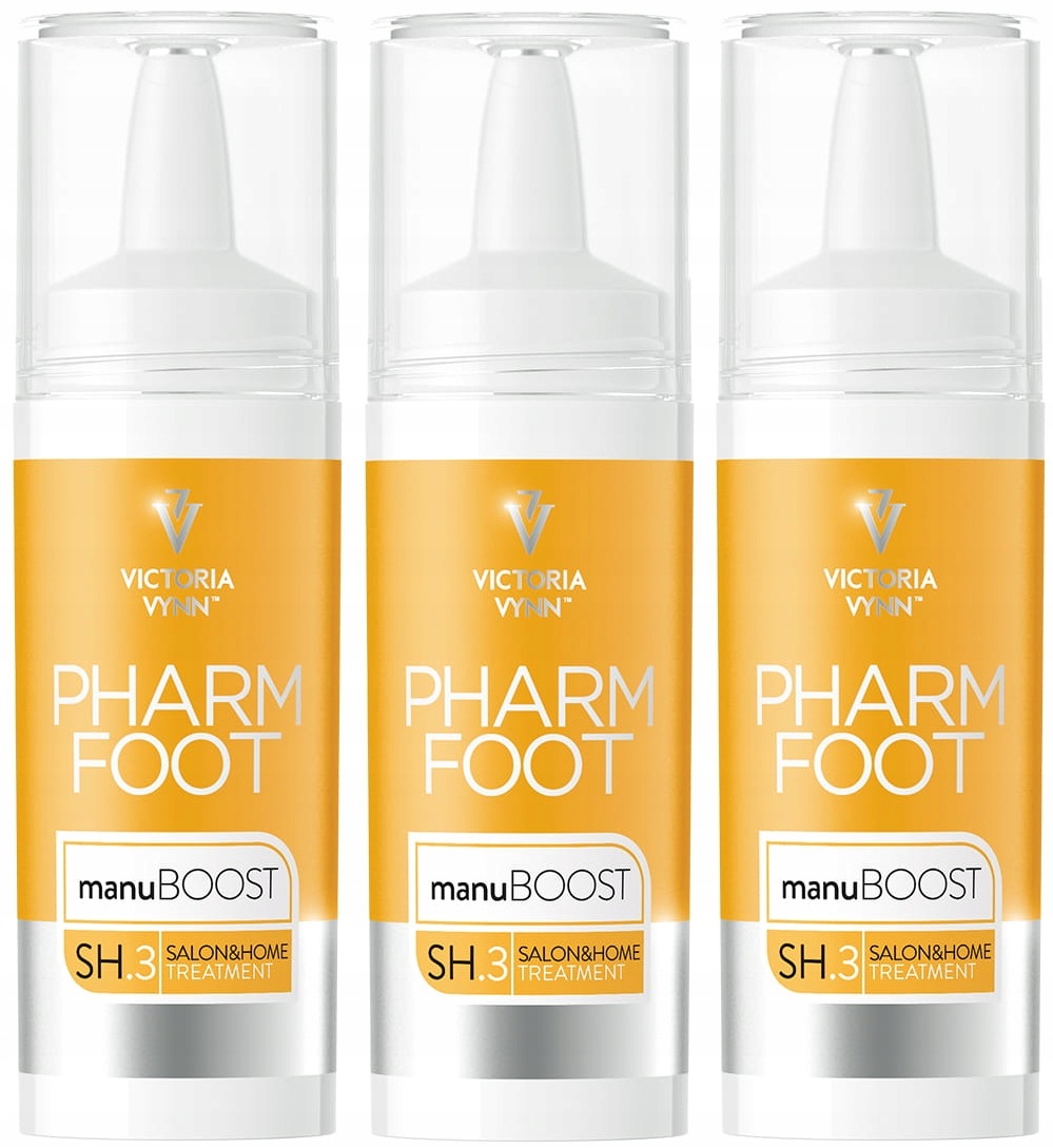 3 x Vyživující a opravné sérum na nohy ManuBOOST 15 ml Zmírnění podráždění