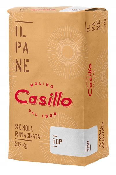 Semolina rimacinata Top 25 kg Molino Casillo