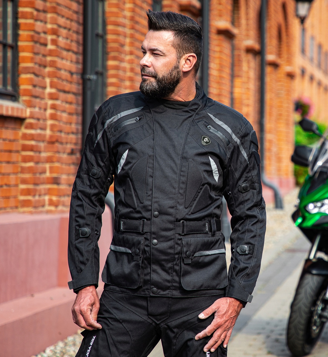 WOLF KURTKA MOTOCYKLOWA TEKSTYLNA ADVENTURER L Rozmiar L