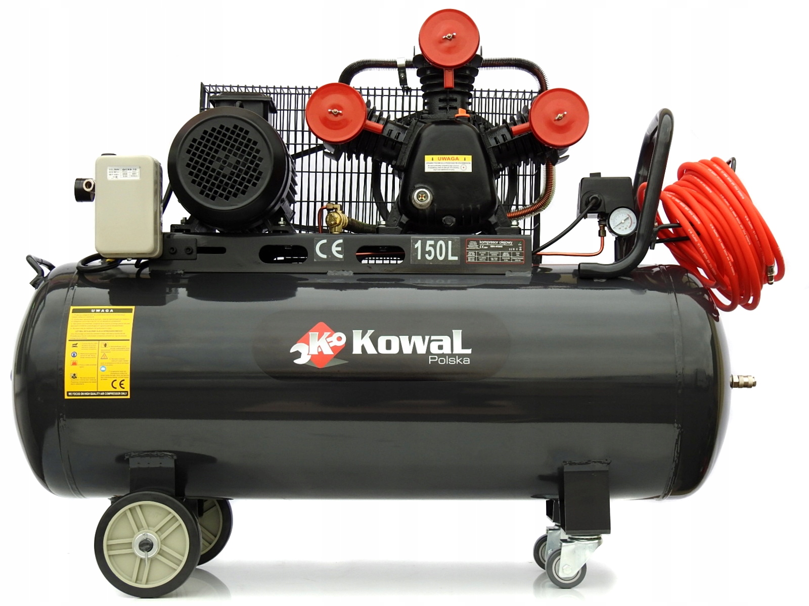 10 Bar KOMPRESOR k30 olejowy tłokowy 150L sprężarka pompa powietrza KOWAL Kod producenta K30
