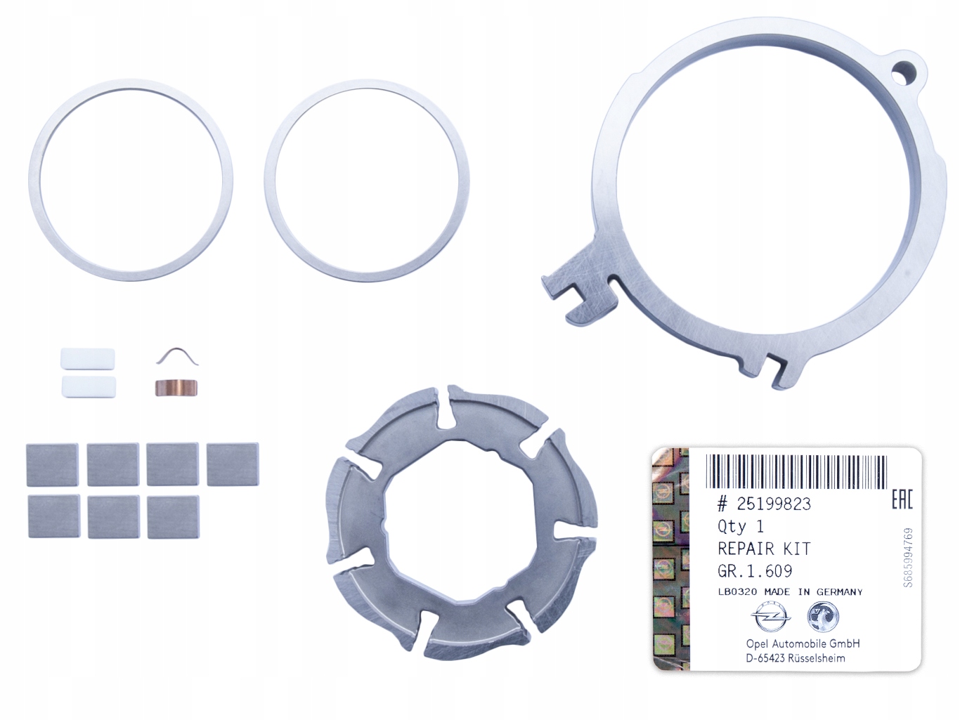 25199823 - OE КОМПЛЕКТ ДЛЯ РЕМОНТУ МАСЛЯНОГО НАСОСА OPEL ASTRA J IV