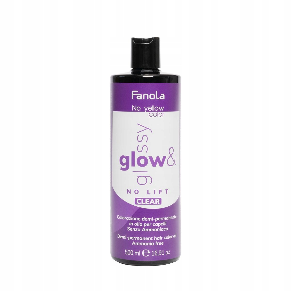 Fanola Glow & Glossy Clear toner na vlasy 500 ml