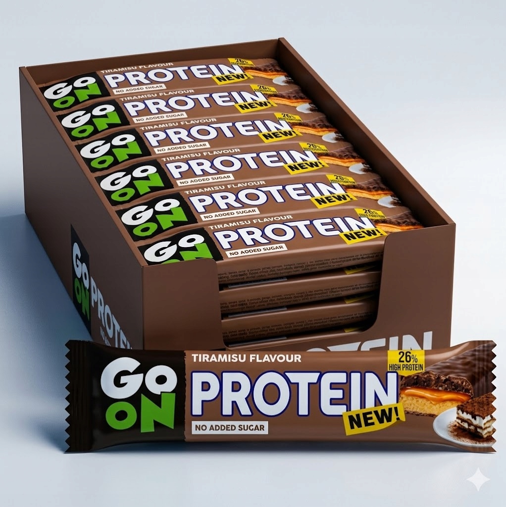 Sante Go On Protein Baton Proteinowy 45G 24 Sztuki Smak: Tiramisu