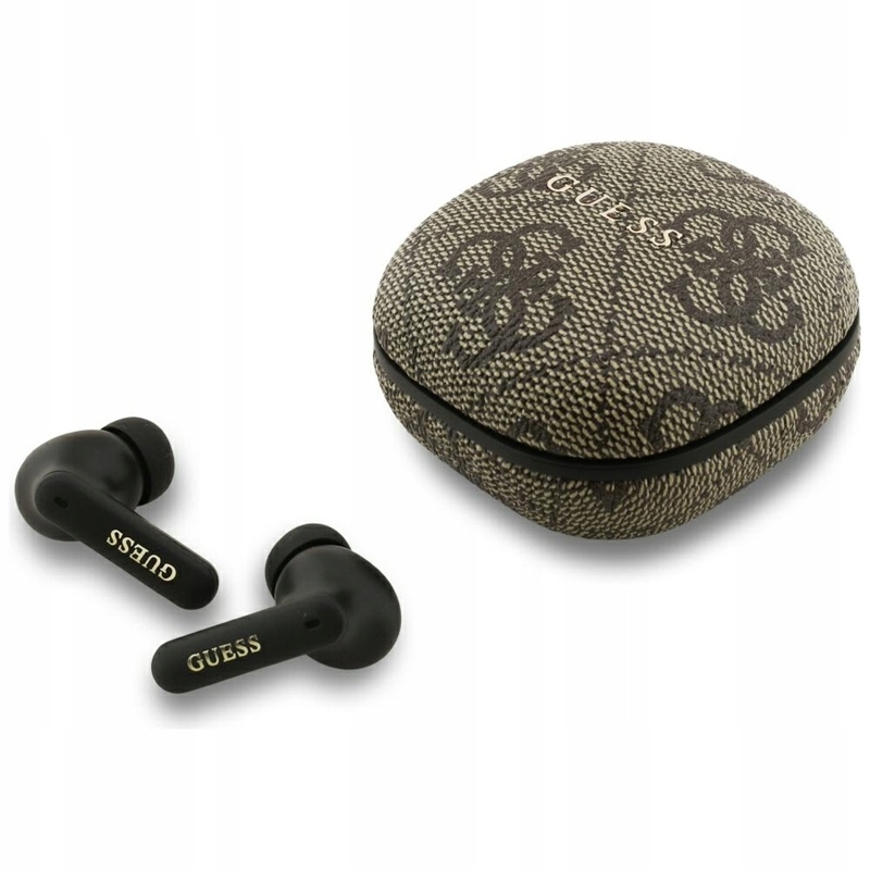 Guess 4G Classic Metal Logo – Bluetooth sluchátka Tws Enc pouzdro