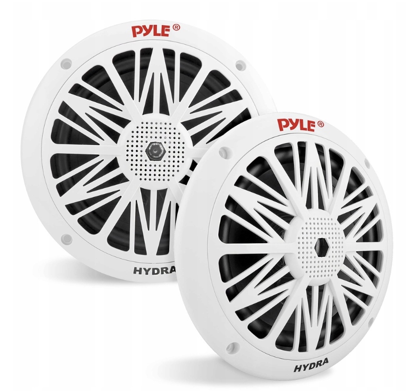 GŁOŚNIKI WODOODPORNE HYDRA 200 WAT 18CM 2-DROŻNE JACHT ŁÓDKA
