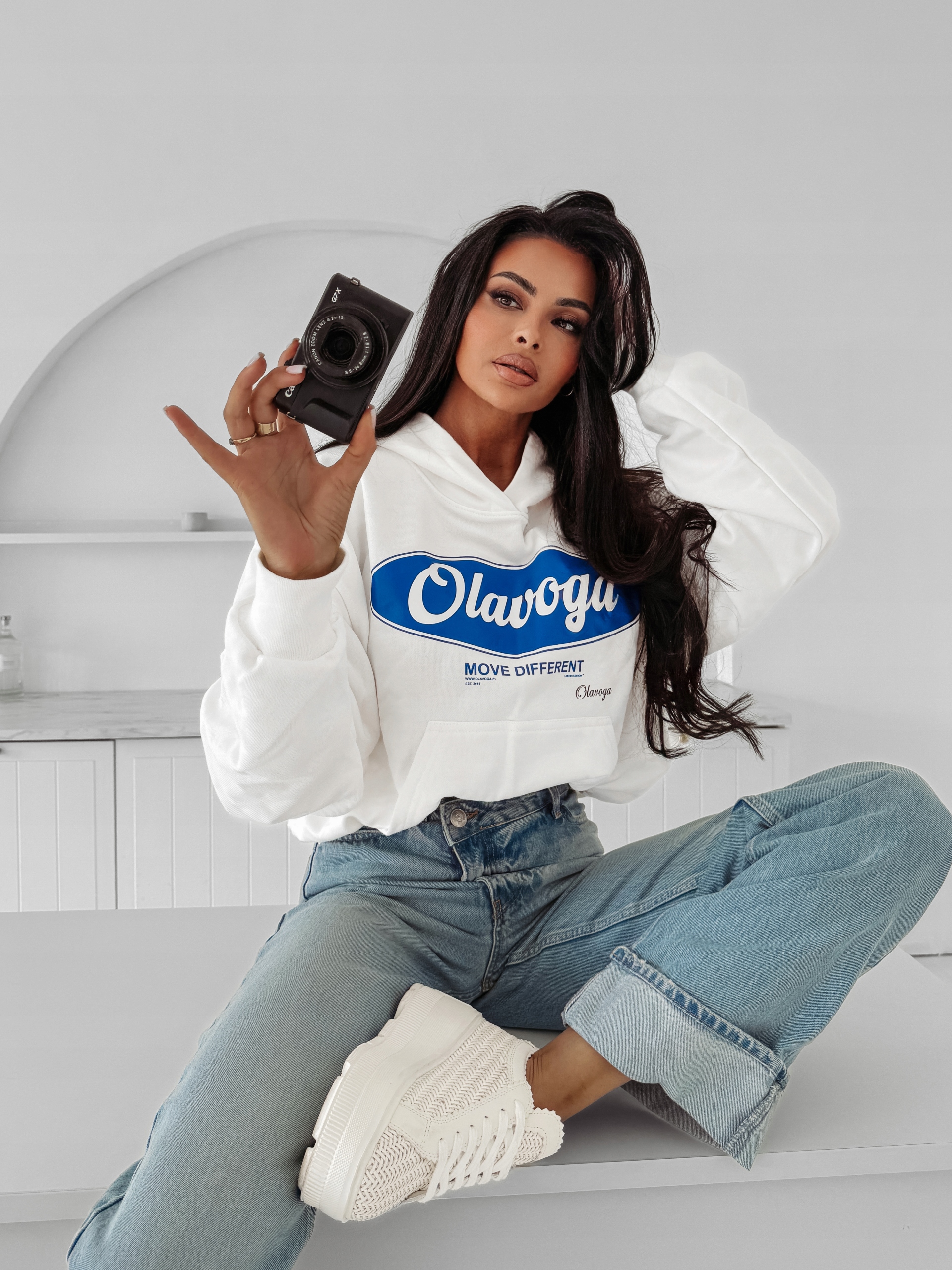 Dámská Mikina Autumn Muse O La Voga Ecru M