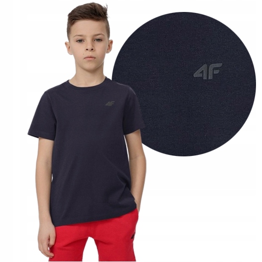 

Koszulka T-shirt Chłopięcy 4F JTSM001-31S r.164