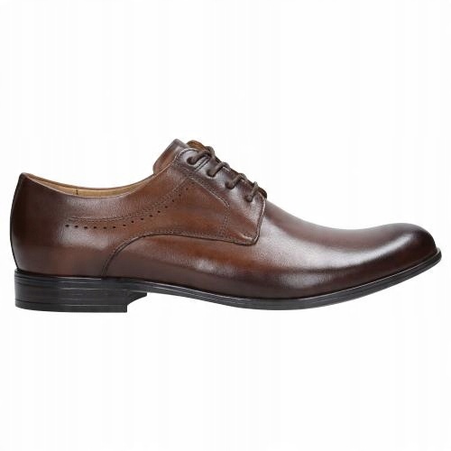 

Buty Wojas Półbuty męskie skóra brązowe r. 42