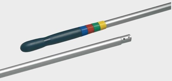 KIJ ALUMINIOWY VILEDA PROFESSIONAL NIEBIESKI 150CM Zasilanie ręczne