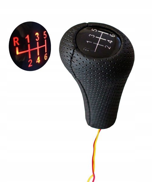 82425 - Ручка перемикання передач з підсвічуванням 6B BMW X5 E53 E91 E92