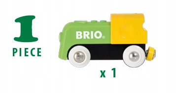 BRIO MÓJ PIERWSZY POCIĄG LOKOMOTYWKA NA BATERIE Marka Brio