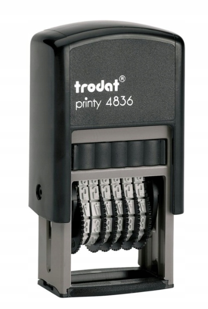 Numerator Trodat 4836 samotuszujący czarny