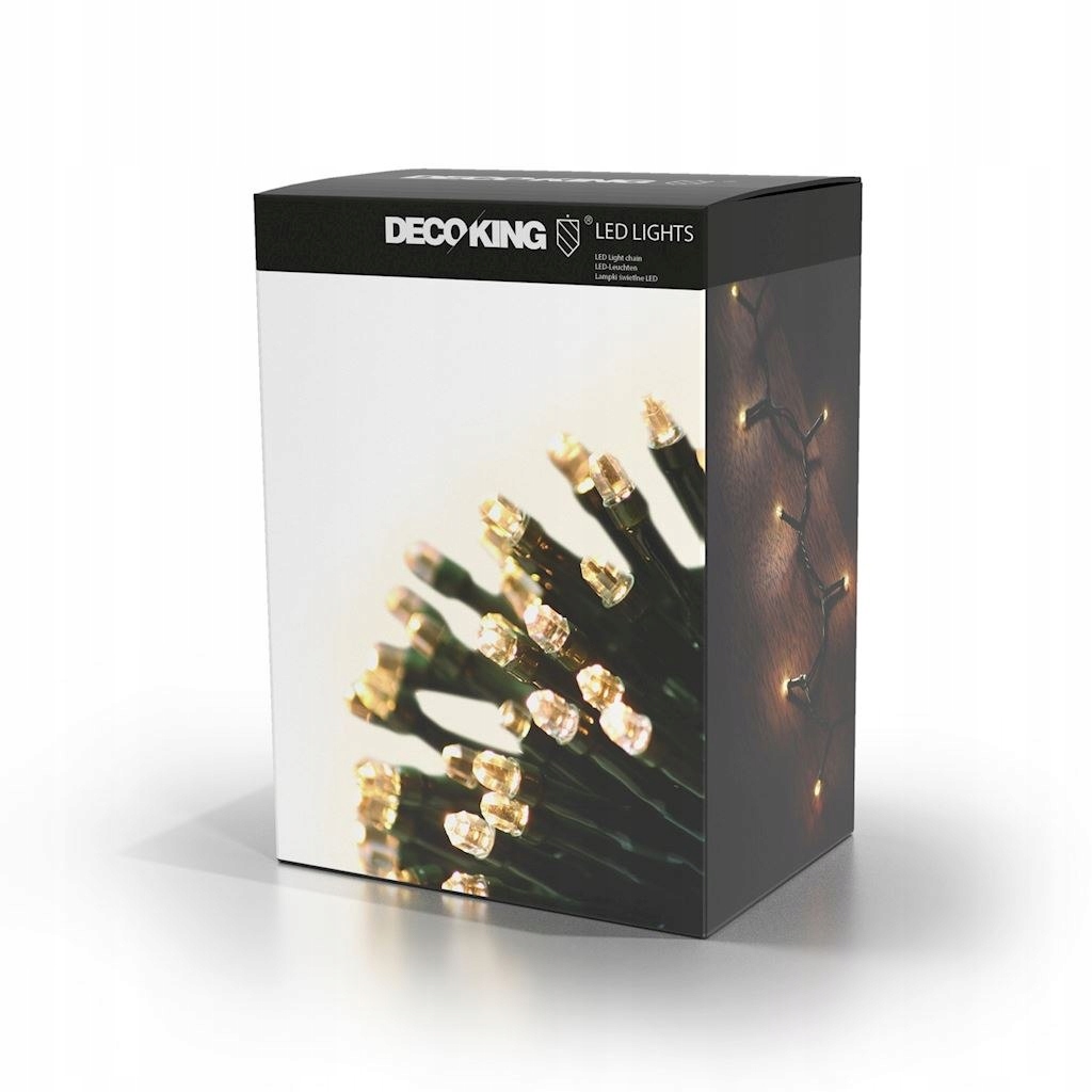 

DecoKing Lampki 200 Led na baterie Timer 8 trybów