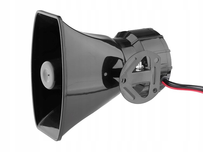 SYRENA ELEKTRONICZNA Z MEGAFONEM 7-TONOWA 12V 100W POLICYJNA STRAŻ KLAKSON EAN (GTIN) 5904378586034