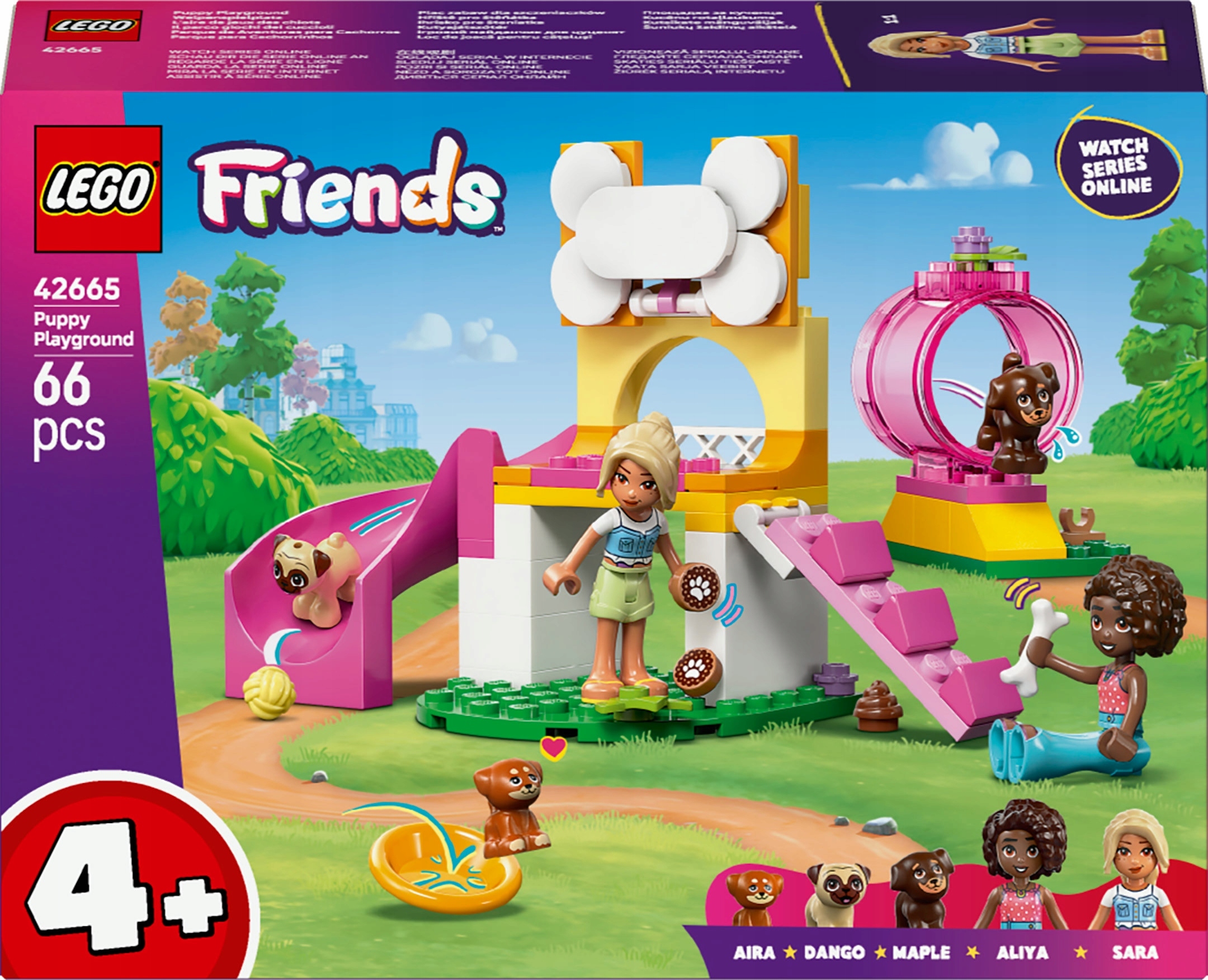 Lego Friends Plac zabaw dla szczeniaczków 42665