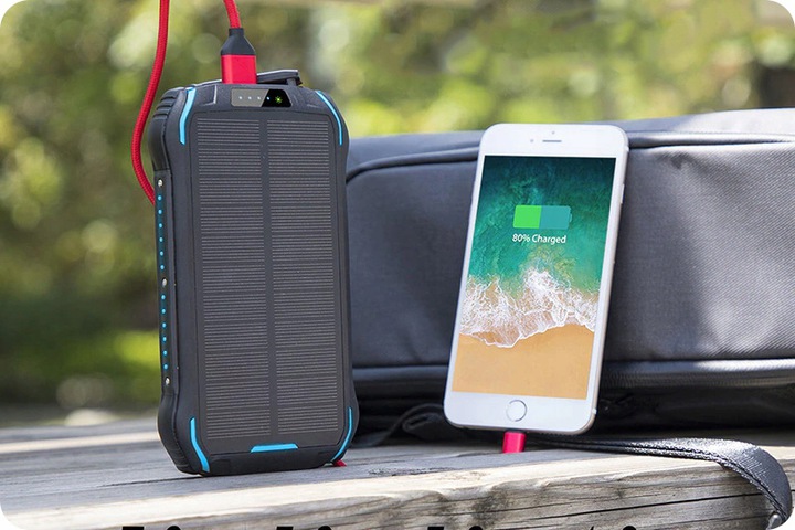 POWRBANK SOLARNY Z ŁADOWANIEM INDUKCYJNYM 33500mAh EAN (GTIN) 6241635542112