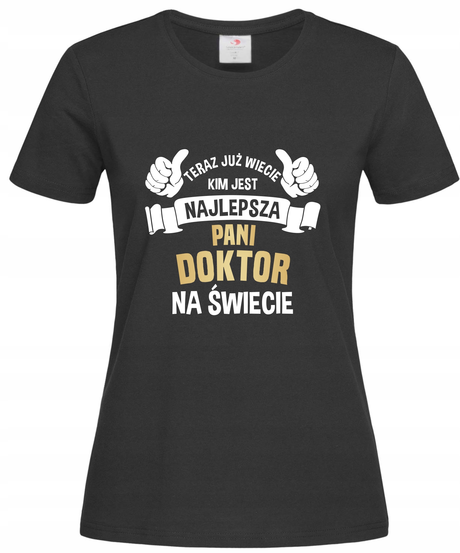 

koszulka Dla Pani Doktor prezent doktorat obrona L