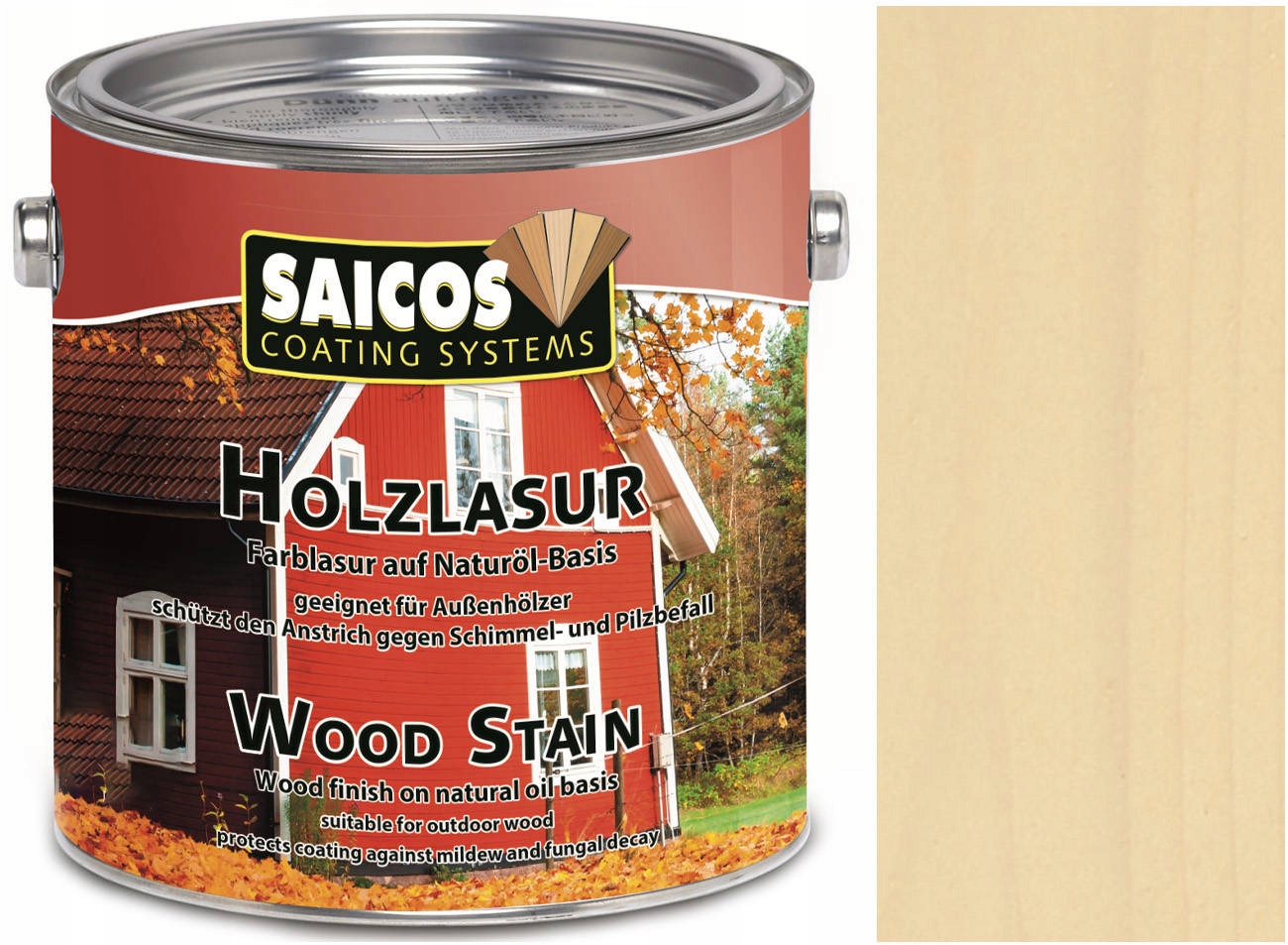 Saicos Olejová lazura Smrk 0010 0,75L