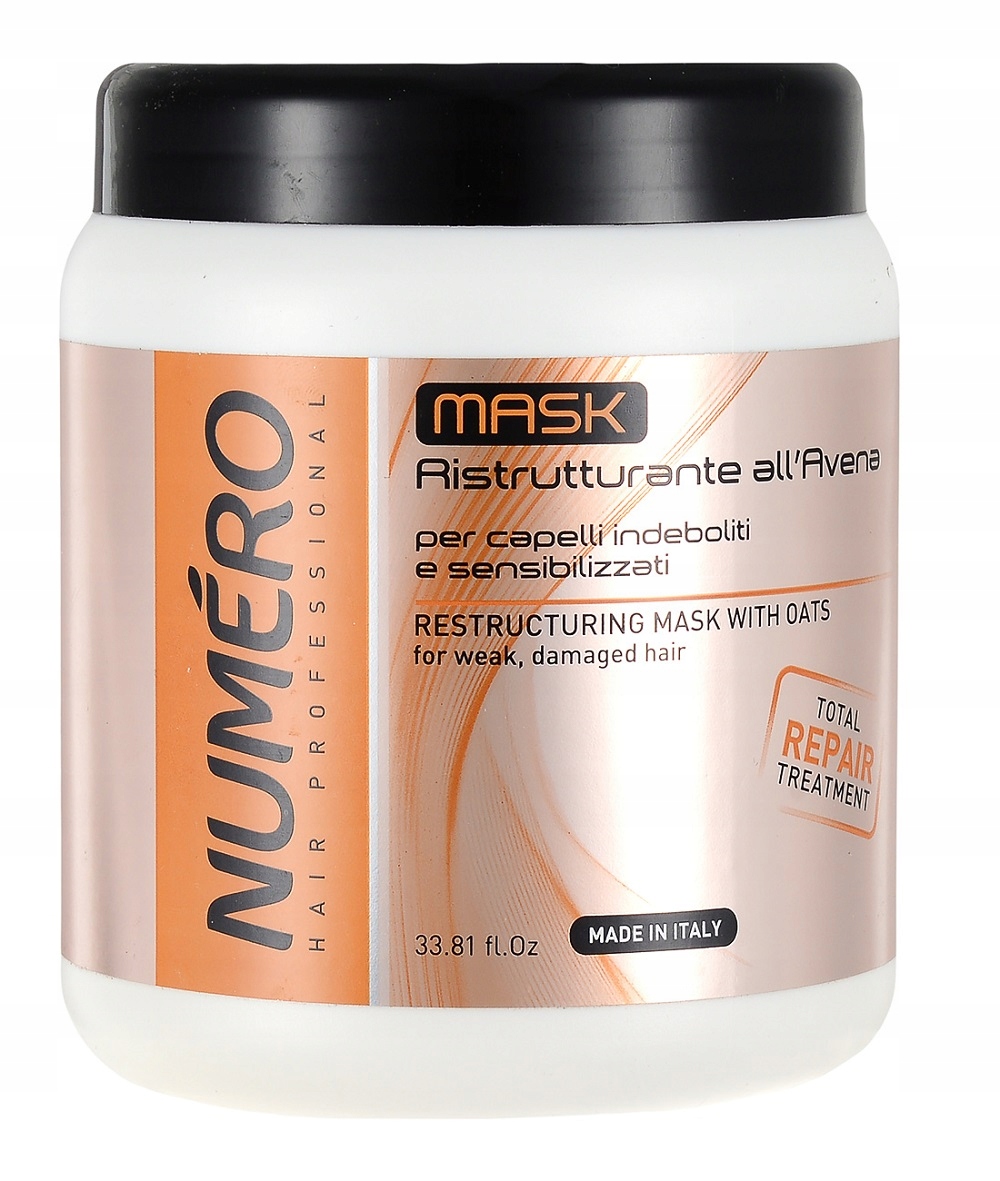 NUMERO restrukturyzująca maska z owsem 1000ml