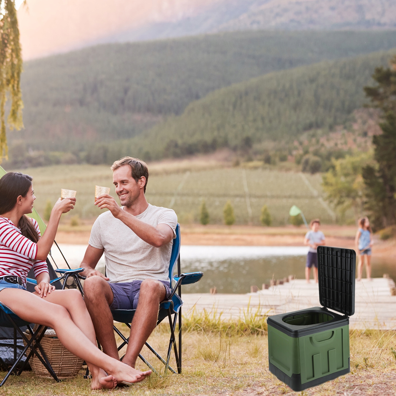 POJEMNIK NA ZABAWKI SKŁADANY SAMOCHÓD NA ODZIEŻ TOALETOWA Marka bez marki