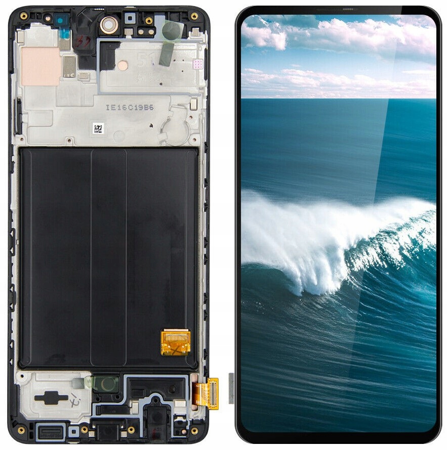 

Wyświetlacz Ekran Dotyk LCD Samsung A51 A515F Rama