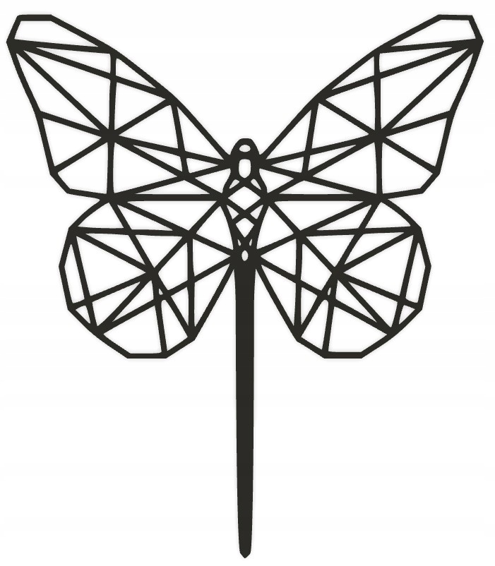 PODPÓRKA KWIATÓW ROŚLIN DRABINKA PERGOLA MOTYL