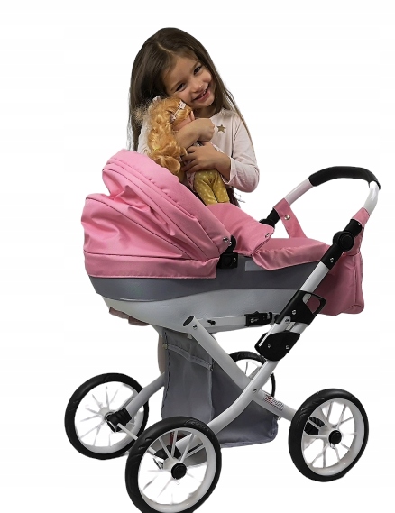 

Wózek dla lalek głęboki Dalia