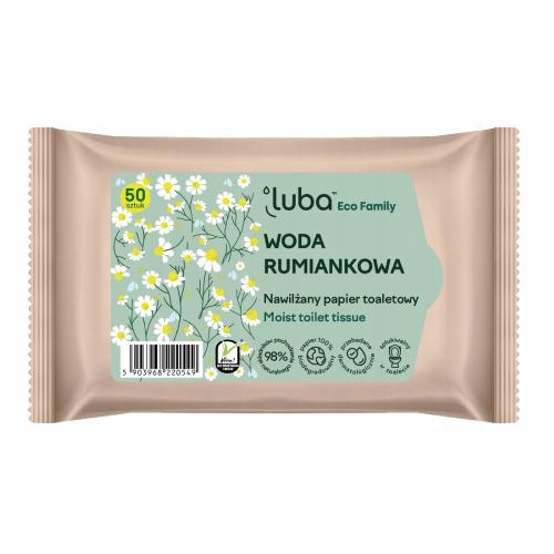 

Luba Papier toaletowy nawilżany Woda Rumiankowa 50