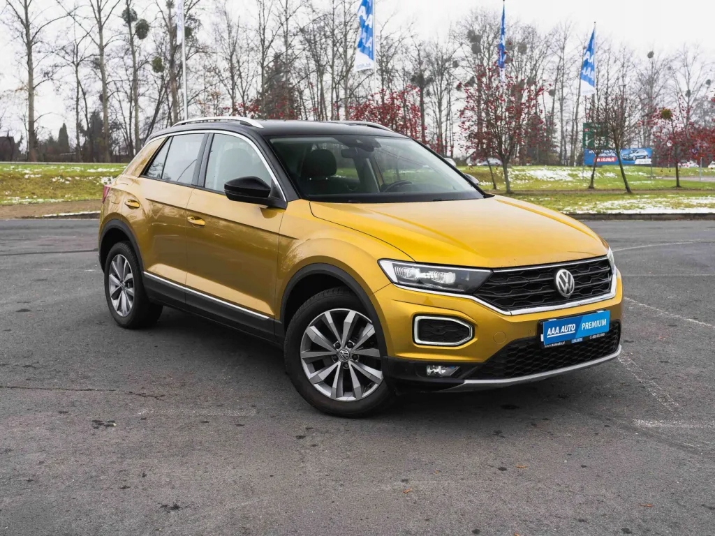 VW T-Roc 1.5 TSI, Salon Polska, Serwis ASO, Klima