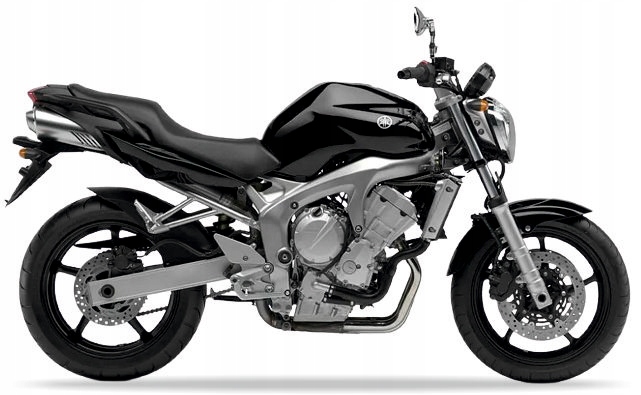 Samolepky Na Motocykl Juula Pro Yamaha FZ6 N 2006-2007 Tmavě Šedá Dnmb