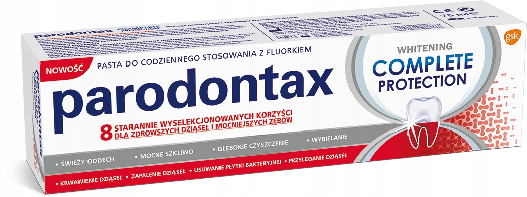 

Parodontax Protection Whitening pasta do zębów