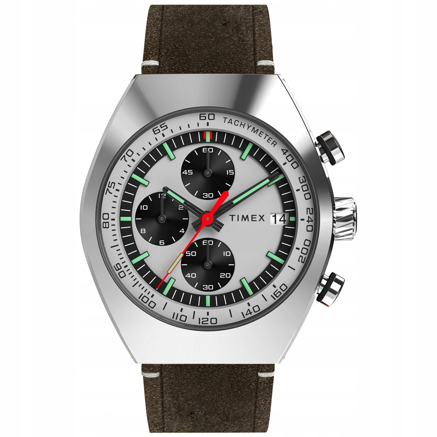 Pánské Hodinky Timex TW2W50100, hnědý řemínek