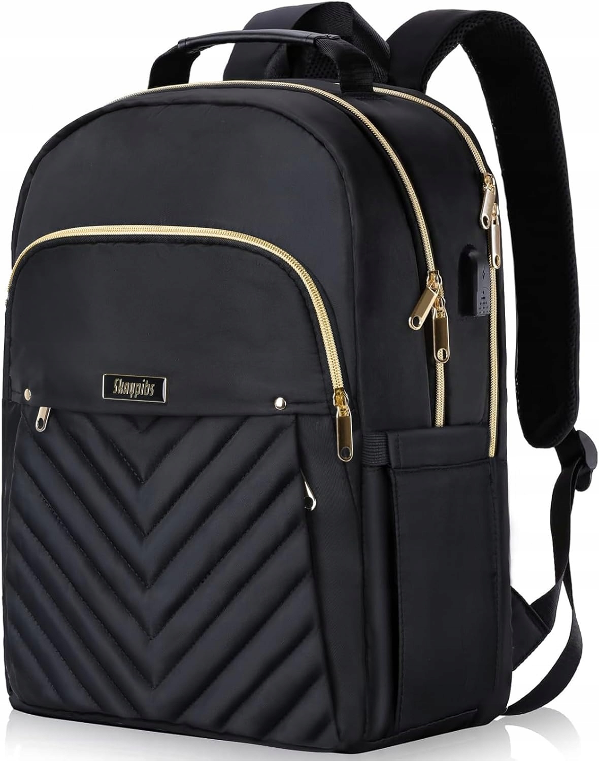 Plecak Na Laptopa 15,6' Podróżny Usb Damski Wodoodporny Szkolny