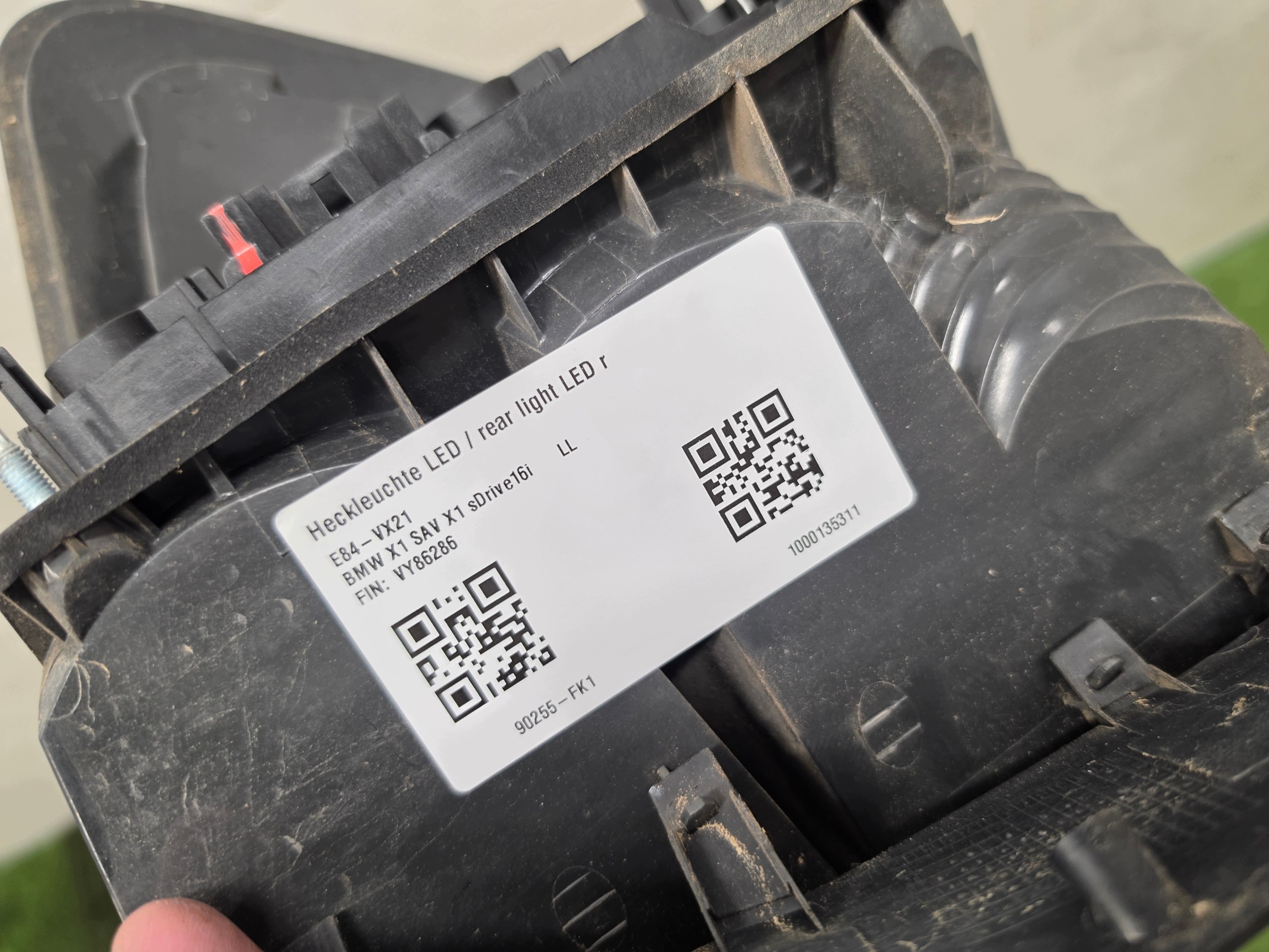 BMW X1 E84 light rear part right left 2990109 2990110