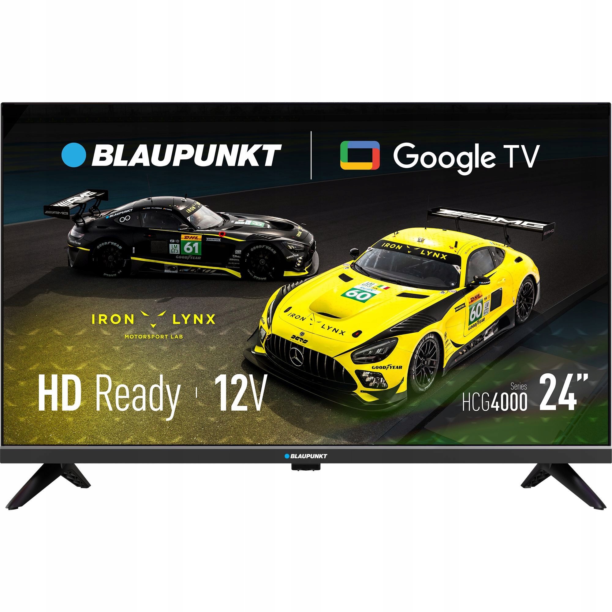 Telewizor Blaupunkt 24HCG4000S 24” Led Hd Ready Google Tv 12V Chromecast