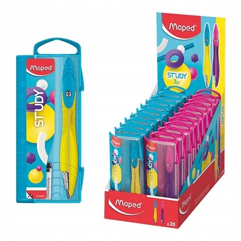 Maped Study cyrkiel metalowy z grafitami