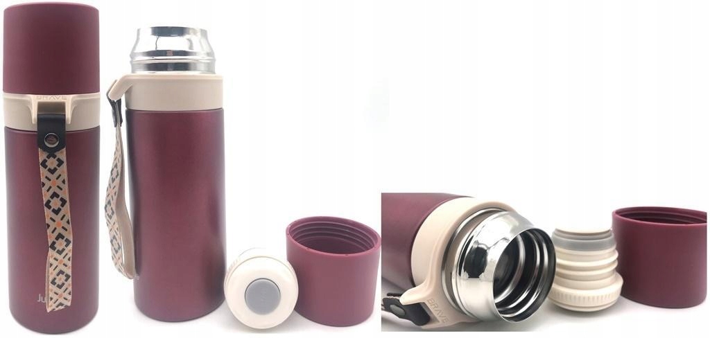 TERMOS PRÓŻNIOWY 350ML ŚLIWKOWY FRESH, FRESH