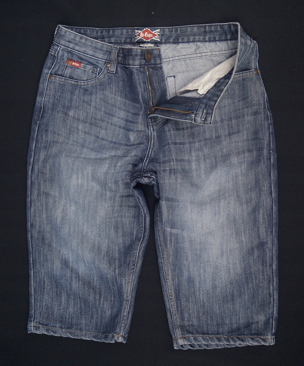 LEE COOPER SUPER JEANSOWE KRÓTKIE SPODENKI -M Rozmiar L