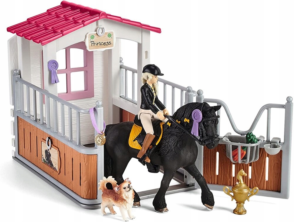 

Schleich Boks Stajenny Zagroda Tori i Princess
